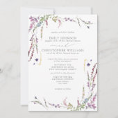 Formele Paarse uitnodiging tot weddenschap (Voorkant)