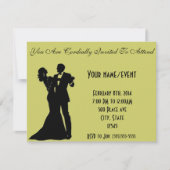 Formele partijuitnodiging kaart (Voorkant)