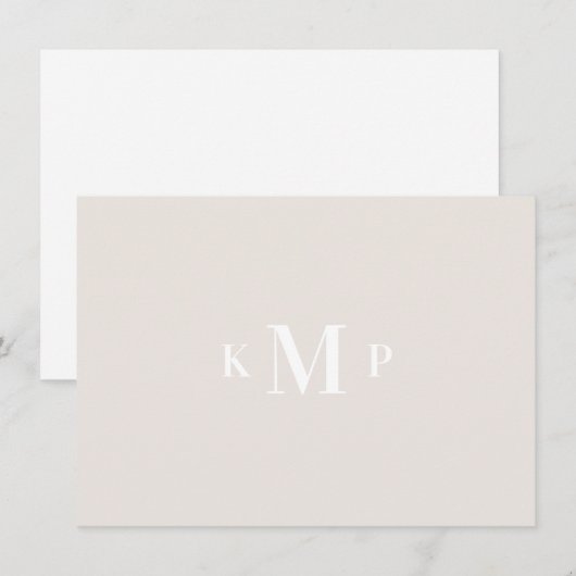 Formele persoonlijke grammen kaart (Voorkant / Achterkant)