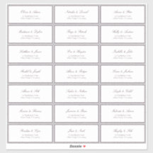 Formele plum Classic Wedding Guest Address