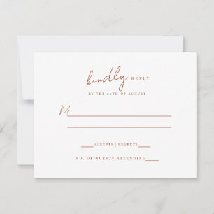 Formele rustieke Floral Crest RSVP Monogram Huweli