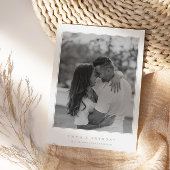 Formele  Sage Groene Monogram Bruiloft Save The Date