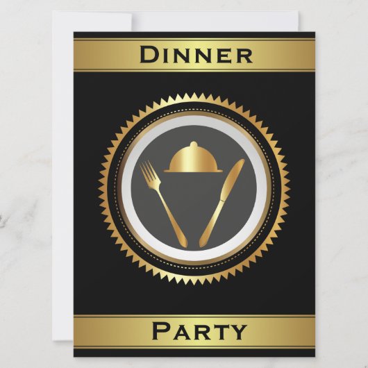 Formele Sjabloon voor uitnodigingen voor binnenpar (Voorkant)