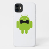 Formele stijl Android Robot-pictogram Case-Mate iPhone Case (Achterkant)