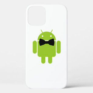 Formele Stijl Android Robot Pictogram Ontwerp iPhone 12 Hoesje