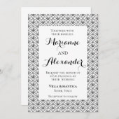 Formele uitnodiging (Voorkant / Achterkant)