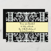 Formele uitnodiging (Voorkant / Achterkant)