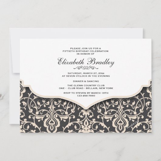 Formele uitnodiging (Achterkant)