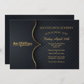 Formele uitnodiging aan Prom (Voorkant / Achterkant)