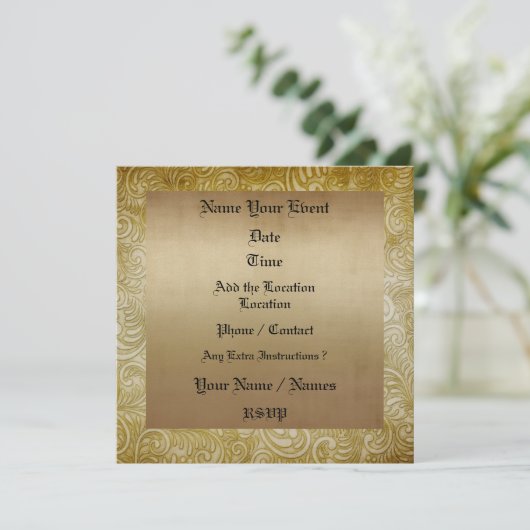 Formele Uitnodiging - SRF (Staand voorkant)