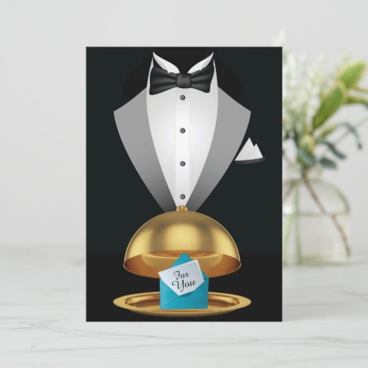 Formele uitnodiging tot evenement (Staand voorkant)