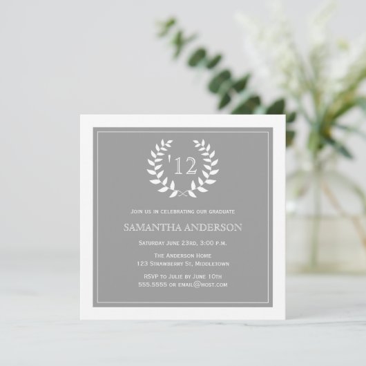 Formele uitnodiging tot het indienen van Afstudere (Staand voorkant)