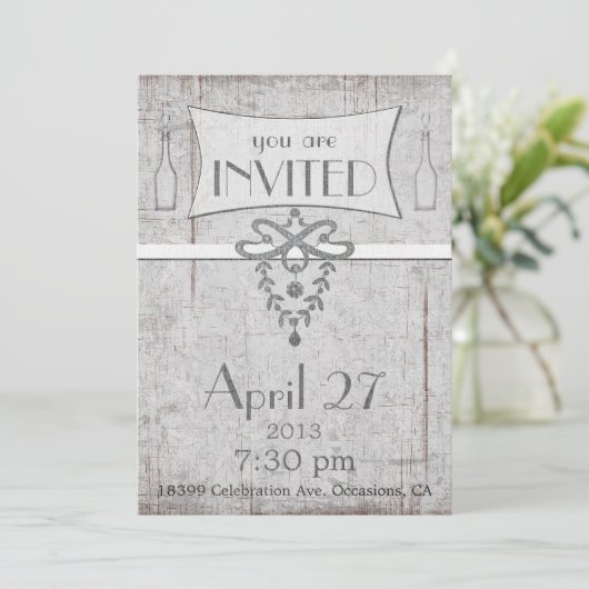 Formele uitnodiging tot uitboeking via de golfbaa (Staand voorkant)