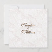 Formele uitnodiging tot weddenschap in Granite (Achterkant)