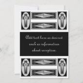 Formele uitnodiging voor Christelijke bruiloft (Achterkant)