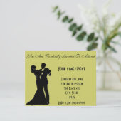 Formele uitnodiging voor een feest (Staand voorkant)