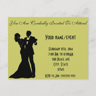 Formele uitnodiging voor een feest