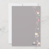 Formele uitnodiging voor een Gown Teen (Achterkant)