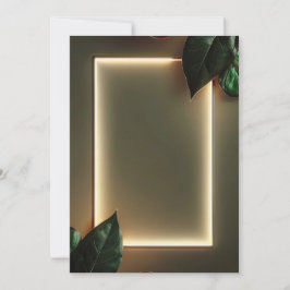 Formele uitnodiging voor evenement met gouden foli