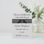 Formele uitnodiging voor geboorte (Staand voorkant)