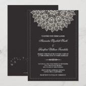 Formele uitnodiging voor weddenschappen met linksh (Voorkant / Achterkant)