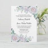 Formele uitnodiging voor weddenschappen Woorden va (Staand voorkant)