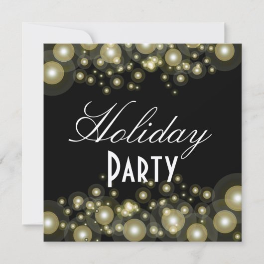 Formele uitnodigingen, champagnebellen kaart (Voorkant)