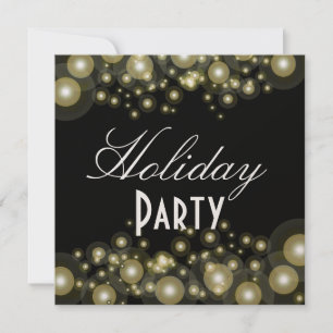 Formele uitnodigingen, champagnebellen kaart