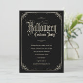  formele uitnodigingen van de Halloween Costume Pa (Staand voorkant)