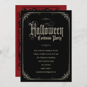  formele uitnodigingen van de Halloween Costume Pa (Voorkant / Achterkant)