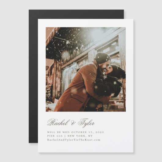 Formele Verloving van de Titel sparen de Datum (Voorkant / Achterkant)