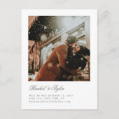 Formele Verloving van de Titel sparen de Datum Briefkaart (Voorkant)