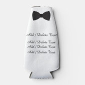 Formele Verzameling - Zwart Stropdas Affair - Fles Flesjeskoeler (Voorkant)