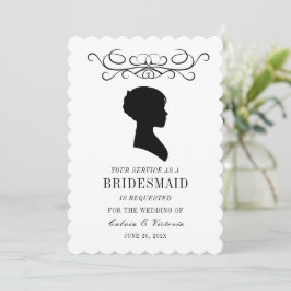 Formele Victoriaanse bruidsmeisjes Kaart