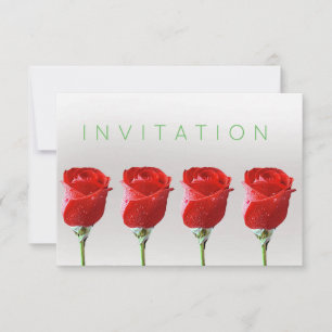 Formele Vip Rozen Zilver Rood Groen Pastel Parelac Kaart