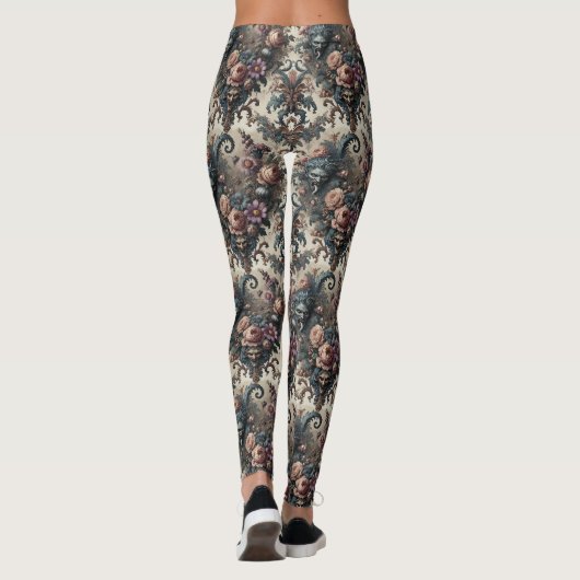 Formele Vrienden - Gotisch Victoriaans Leggings (Achterkant)