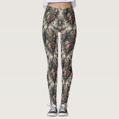 Formele Vrienden - Gotisch Victoriaans Leggings (Voorkant)
