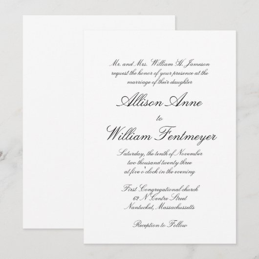 Formele weddenschappen kaart (Voorkant / Achterkant)