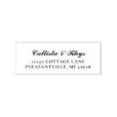 Formele wending van het Manuscript het Adres van d Rubberstempel (Afrduk)