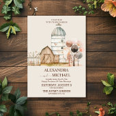 Formele Westerne bruiloft Kaart