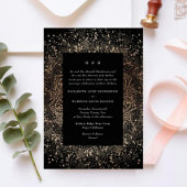 Formele whisky-handleiding Drawn Black and Gold We Kaart