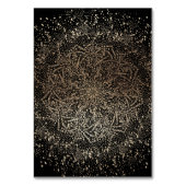 Formele whisky-handleiding Drawn Black and Gold We Kaart (Achterkant)