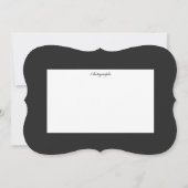 Formele Zilveren Kroon Uitnodiging IV-Autograph Te (Achterkant)