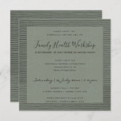 FORMELE ZWART STRIPE LINE WORKSHOP EVAL KAART (Voorkant / Achterkant)