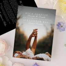 Formele Zwart Wit Klassieke Volledige Namen Foto