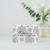 formele zwarte damp informatiekaartje (Staand voorkant)