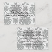 formele zwarte damp informatiekaartje (Voorkant / Achterkant)