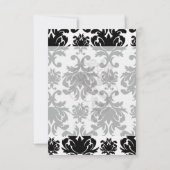  formele zwarte damp kaart (Achterkant)