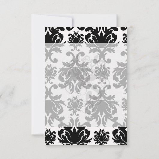  formele zwarte damp kaart (Achterkant)