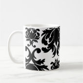  formele zwarte damp koffiemok (Links)